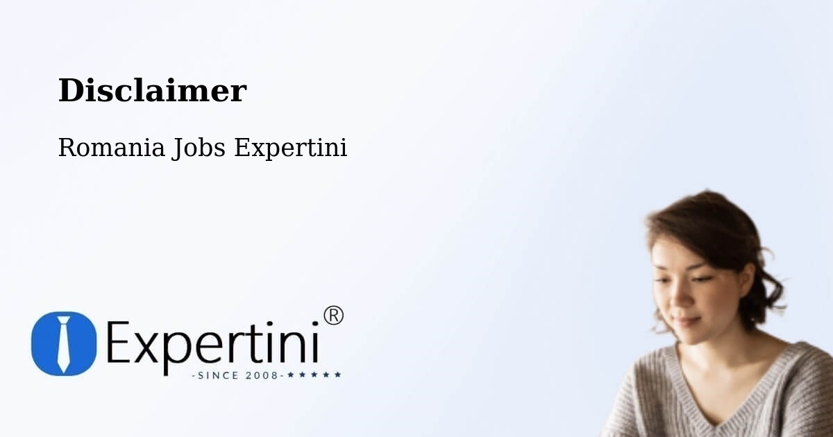 Disclaimer – Voetin - Romania Jobs Expertini